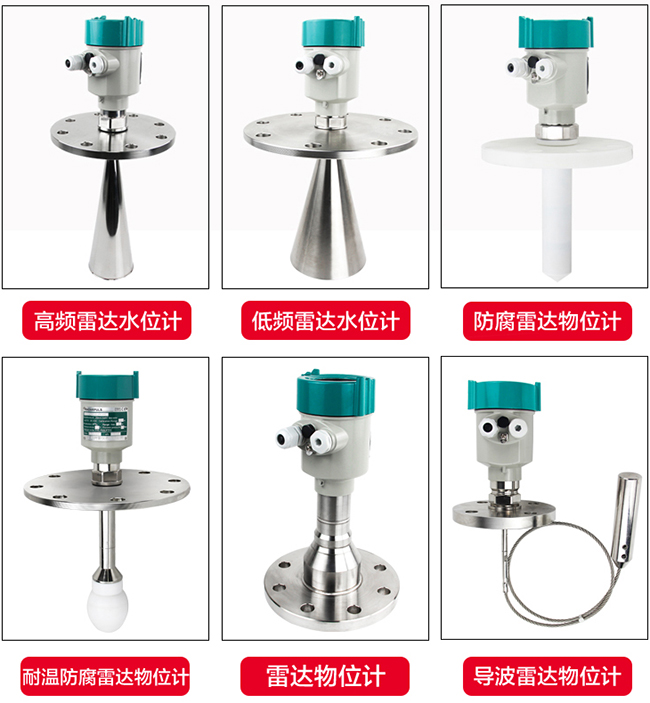 水箱雷達液位計產(chǎn)品分類(lèi)圖